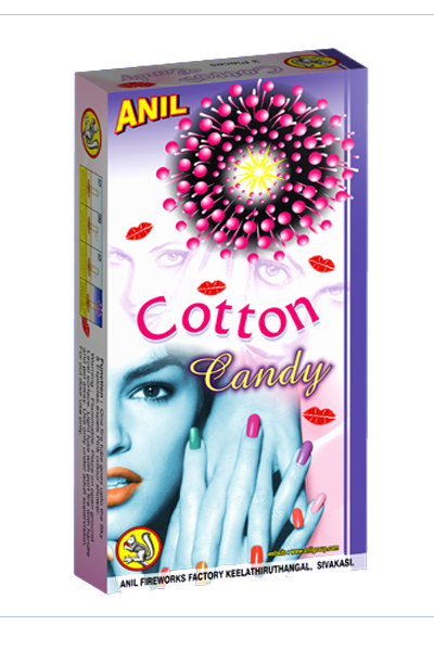 Buy Top Brand Online Crackers Shopping in Sivakasi form Aruna Crackers.Cotton Candy ( Anil ) 1 Pcs Diwali Online Crackers Purchase in Sivakasi.