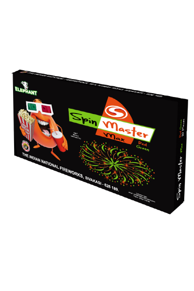 Buy Top Brand Online Crackers Shopping in Sivakasi form Aruna Crackers.Spin Master Max *                                                                     ( Red and Green Chakkar ) Diwali Online Crackers Purchase in Sivakasi.