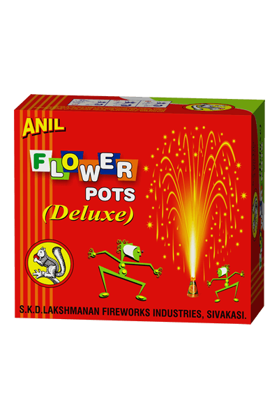 Aruna Crackers offers the perfect solution for those looking to purchase the Top Brand Online Crackers for Diwali festival.Aruna Crackers, the top brand for online cracker purchases, has got you covered. Indulge in their irresistible range of flavors and experience crispy goodness like never before. Get your crackers now and celebrate this diwali festivalwith our crackers! To buy Flower Pots - Deluxe ( Anil )